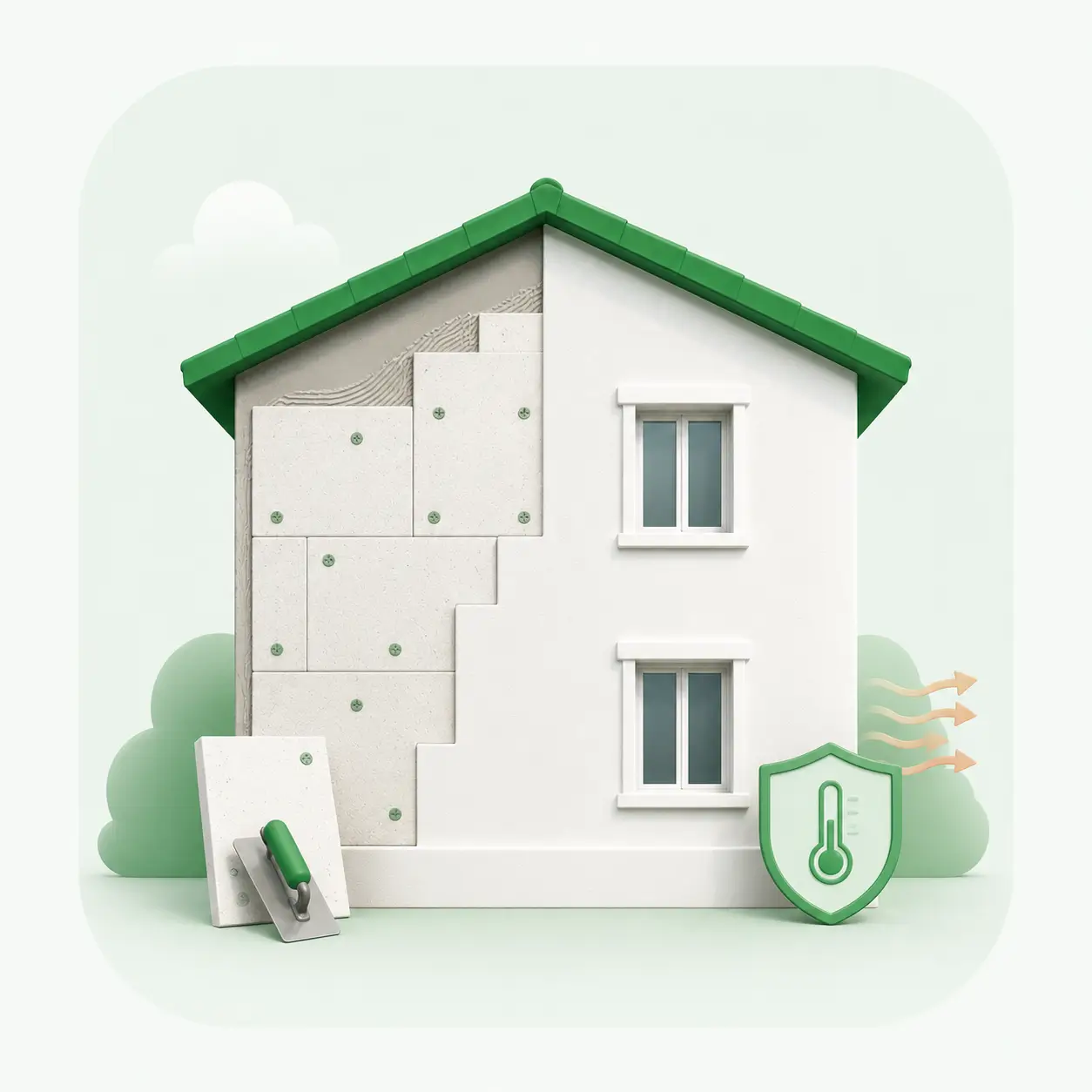 Isolation thermique par l’extérieur (ITE)