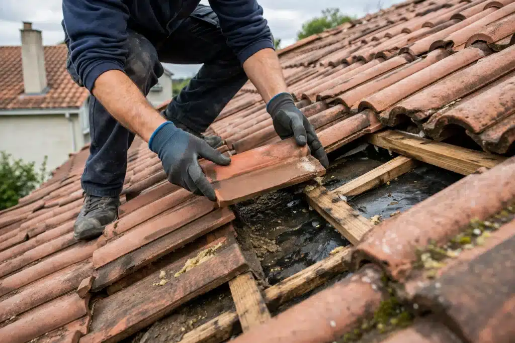 réparation fuite toiture Strasbourg Bas-Rhin artisan toiture infiltration toit maison