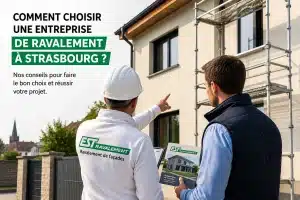entreprise ravalement facade Strasbourg Bas-Rhin chantier renovation facade