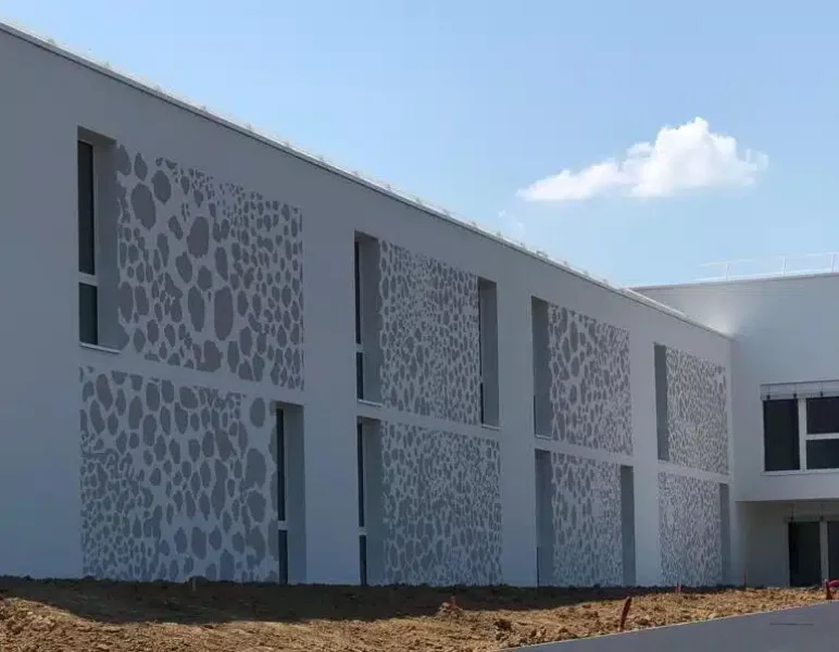 Façade après travaux d’isolation thermique par l’extérieur à Wingersheim