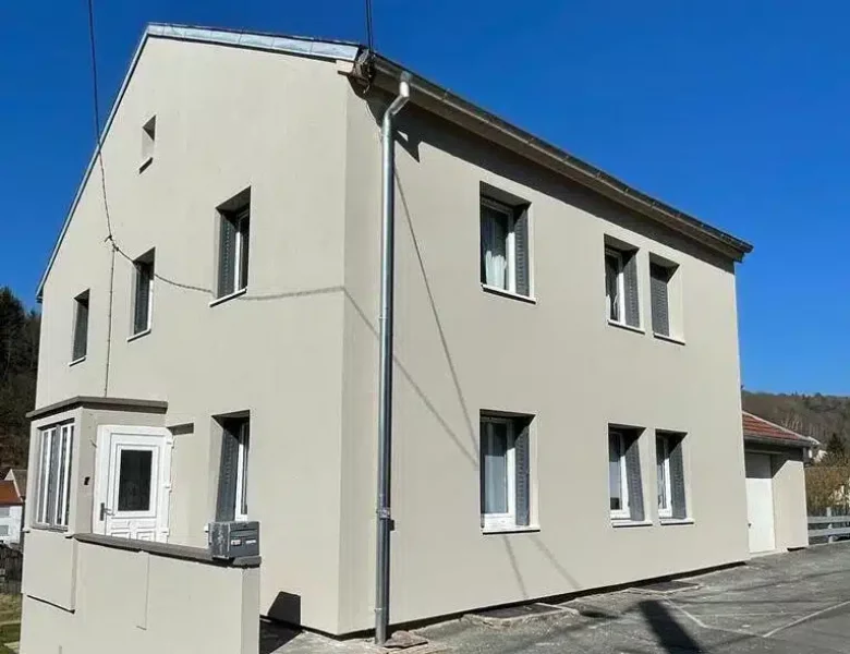 Résultat final après isolation par l’extérieur à Saint-Quirin – Est Ravalement